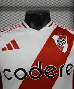 River Plate Camiseta Edición Jugadores 2024 2025 Casa Blanca - Camiseta River Plate | PTDHMALL