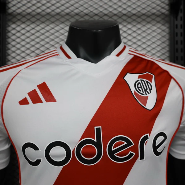 River Plate Camiseta Edición Jugadores 2024 2025 Casa Blanca - Camiseta River Plate | PTDHMALL