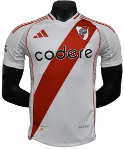 River Plate Camiseta Edición Jugadores 2024 2025 Casa Blanca - Camiseta River Plate | PTDHMALL