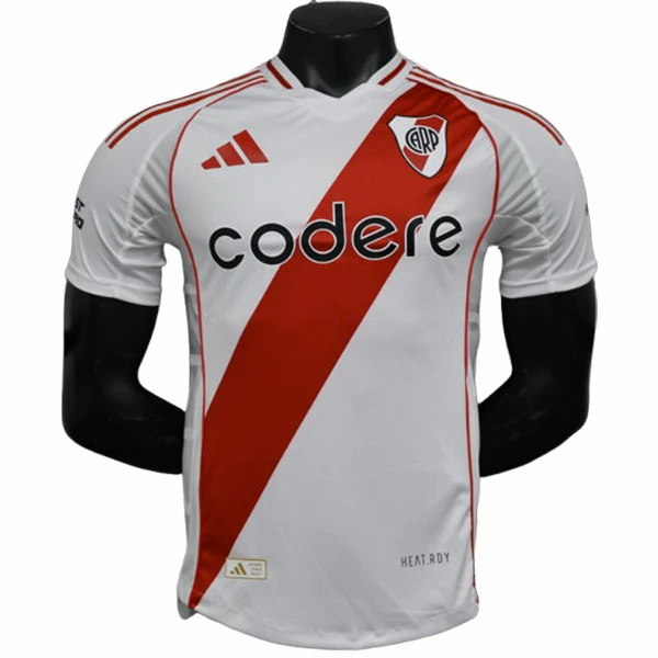 River Plate Camiseta Edición Jugadores 2024 2025 Casa Blanca - Camiseta River Plate | PTDHMALL