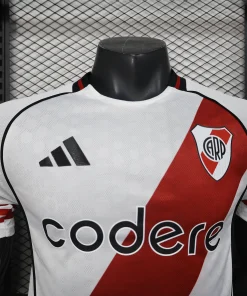 River Plate Camiseta Edición Jugadores 2025 2026 Casa Blanca - Camiseta River Plate | PTDHMALL
