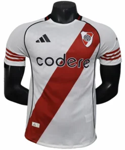 River Plate Camiseta Edición Jugadores 2025 2026 Casa Blanca - Camiseta River Plate | PTDHMALL
