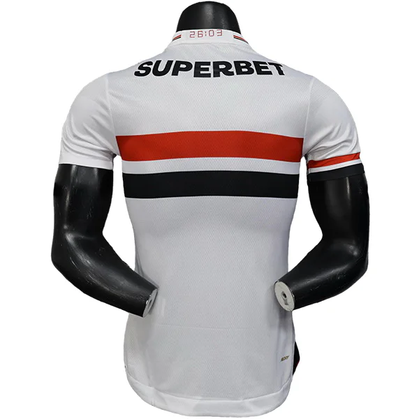 São Paulo Camiseta Edición Jugadores 2025 2026 Casa Blanca - Camiseta São Paulo 2026 | PTDHMALL