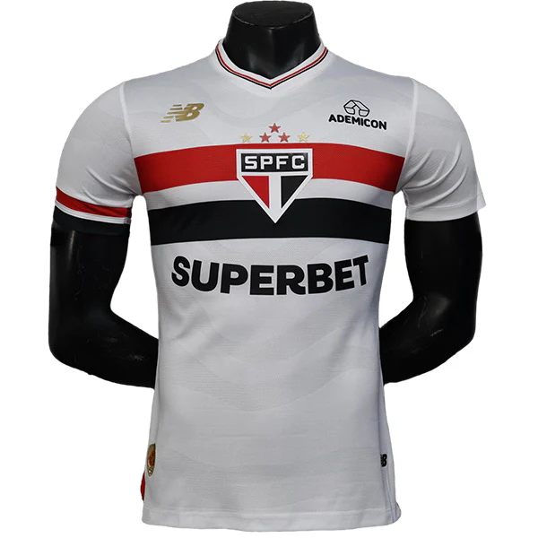 São Paulo Camiseta Edición Jugadores 2025 2026 Casa Blanca - Camiseta São Paulo 2026 | PTDHMALL