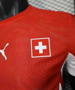 Suiza Camiseta Edición Jugadores 2026 Casa Roja - Camiseta Suiza Mundial 2026 | PTDHMALL