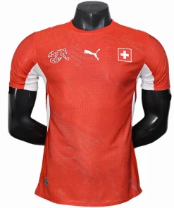 Suiza Camiseta Edición Jugadores 2026 Casa Roja - Camiseta Suiza Mundial 2026 | PTDHMALL