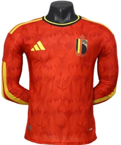 Bélgica Camiseta Edición Jugadores 2026 Casa Roja - Camiseta Bélgica Mundial 2026 | PTDHMALL