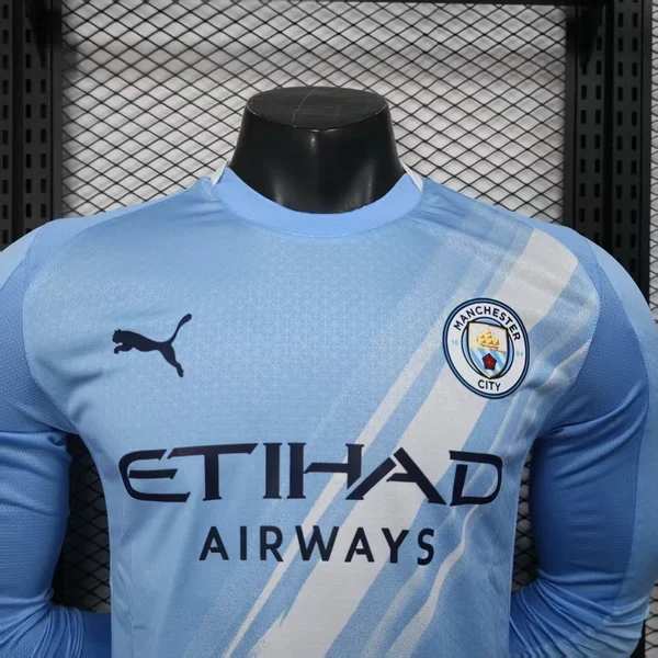 Manchester City Camiseta Edición Jugadores 2025 2026 Casa Azul - Camiseta Manchester City | PTDHMALL