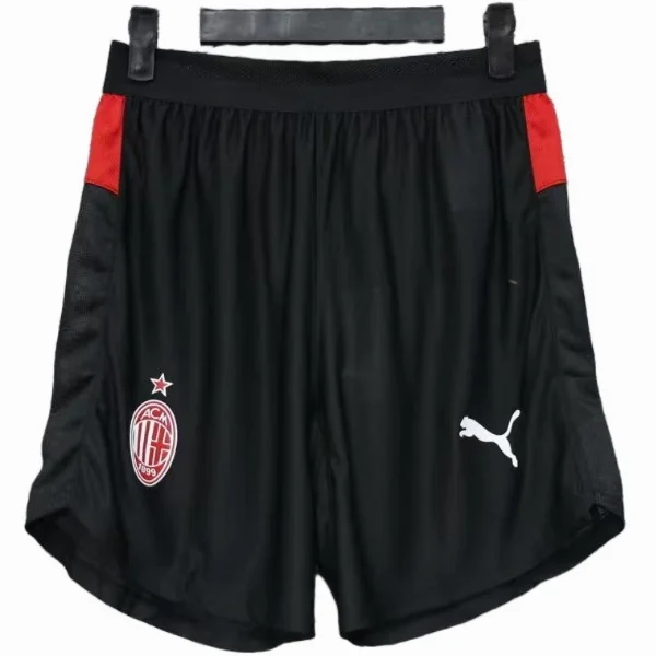 AC Milan Pantalones Edición Jugadores 2025 2026 Casa Negro - AC Milan Barata | PTDHMALL