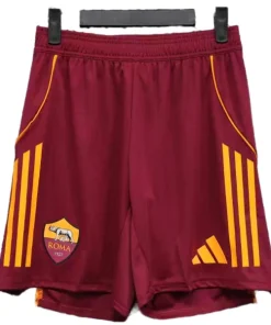 AS Roma Pantalones Edición Jugadores 2025 2026 Casa Rojo - AS Roma Barata | PTDHMALL