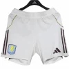 Aston Villa Pantalones Edición Jugadores 2025 2026 Casa Blanco - Aston Villa Barata | PTDHMALL