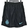Inter Milán Pantalones Edición Jugadores 2025 2026 Casa Negro - Inter Milán Barata | PTDHMALL
