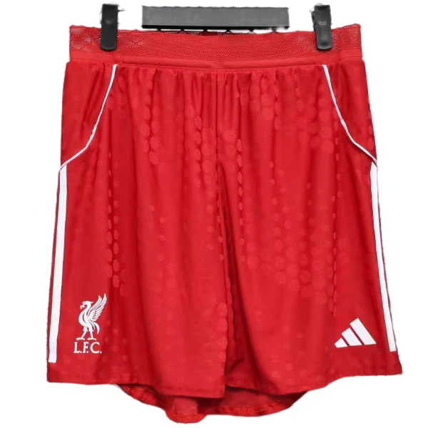 Liverpool Pantalones Edición Jugadores 2025 2026 Casa Rojo - Liverpool Barata | PTDHMALL