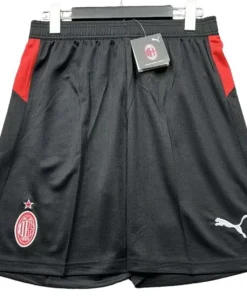 AC Milan Pantalones 2025 2026 Casa Negro - AC Milan Barata | PTDHMALL