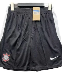 Corinthians Paulista Pantalones 2025 2026 Casa Negro - Corinthians Paulista 2026 | PTDHMALL