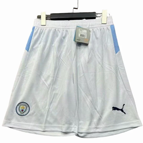 Manchester City Pantalones 2025 2026 Casa Blanco - Manchester City Barata | PTDHMALL