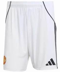 Manchester United Pantalones 2025 2026 Casa Blanco - Manchester United Barata | PTDHMALL