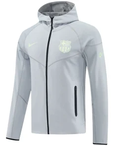 FC Barcelona Chaqueta 2025 2026 Gris - FC Barcelona Barata | PTDHMALL