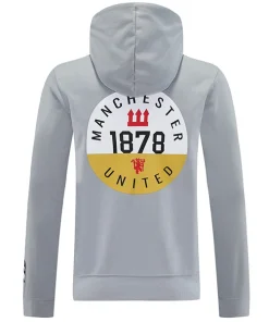 Manchester United Chandal Chaqueta 2025 2026 Gris | PTDHMALL