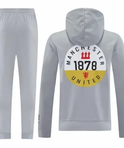 Manchester United Chandal Conjunto 2025 2026 Gris | PTDHMALL
