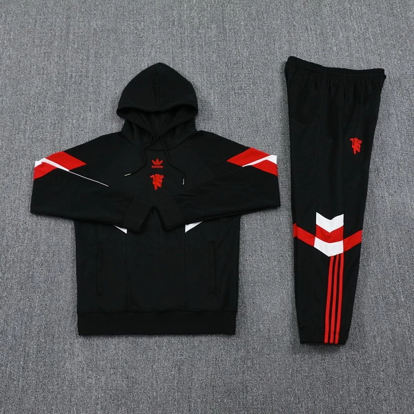 Manchester United Chandal Conjunto 2024 2025 Negro | PTDHMALL