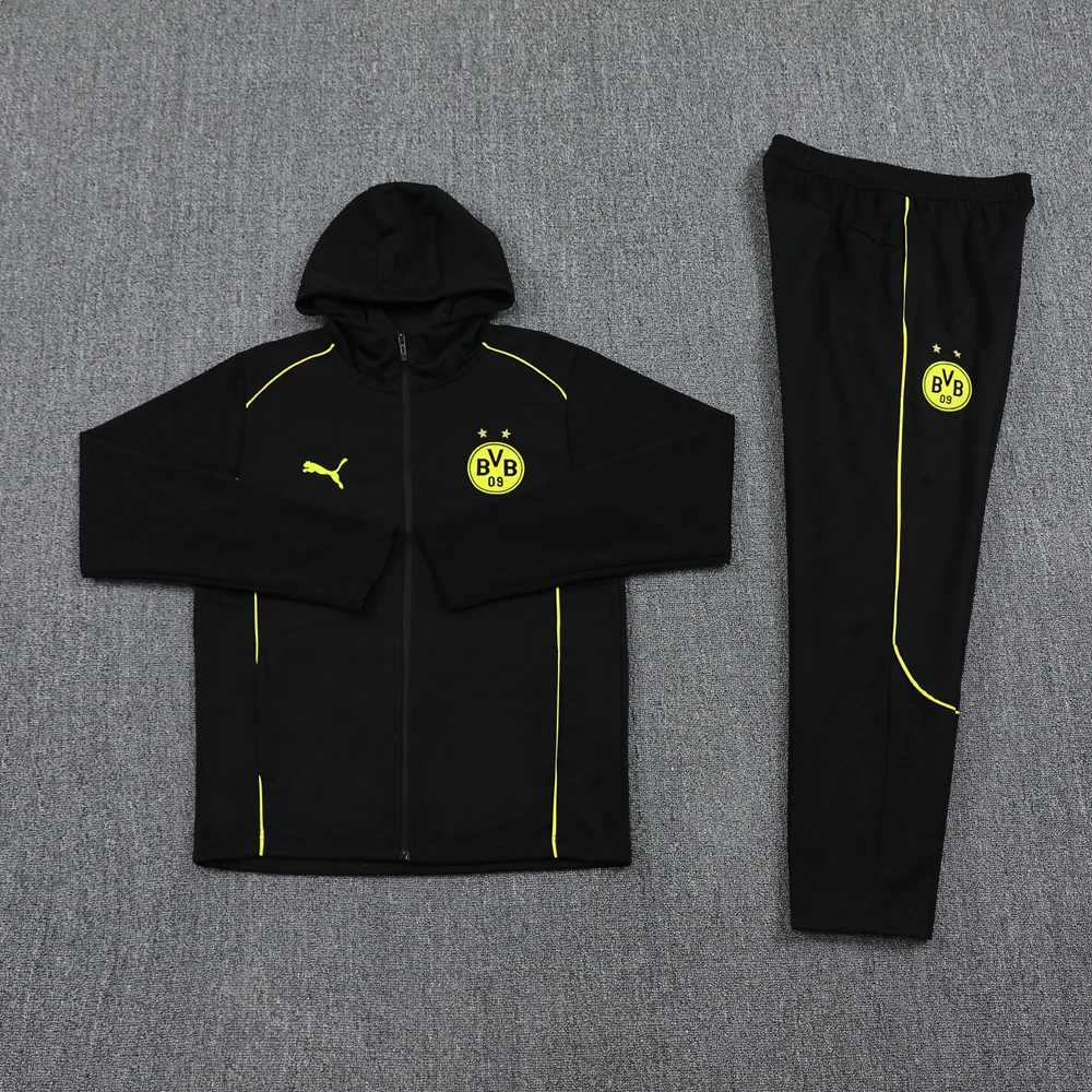 Borussia Dortmund Conjunto 2024 2025 Negro - Borussia Dortmund Barata | PTDHMALL