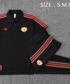 Manchester United Conjunto 2025 2026 Negro - Manchester United Barata | PTDHMALL