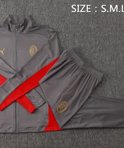 AC Milan Chandal Camiseta 2024 2025 Gris - Chandal Ac Milan 2026 | PTDHMALL