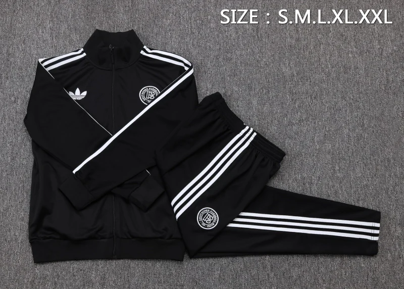 Alemania Chandal Conjunto 2025 Negro | PTDHMALL