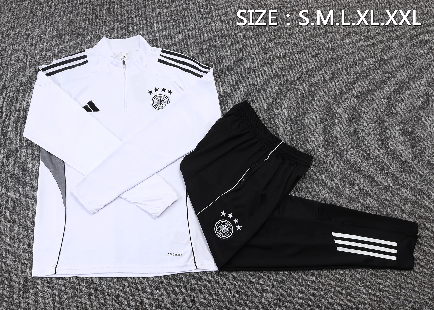Alemania Chandal Conjunto 2025 Blanco | PTDHMALL