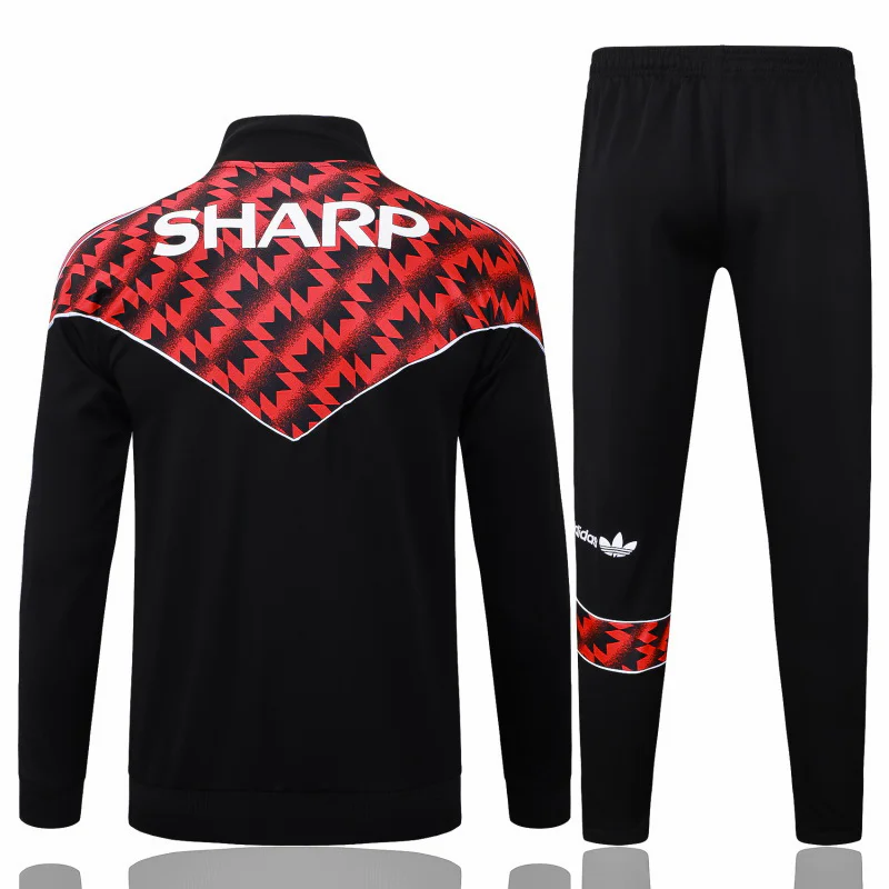 Manchester United Chandal Conjunto 2025 2026 Negro | PTDHMALL