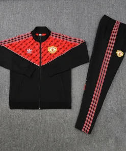 Manchester United Chandal Conjunto 2025 2026 Negro | PTDHMALL