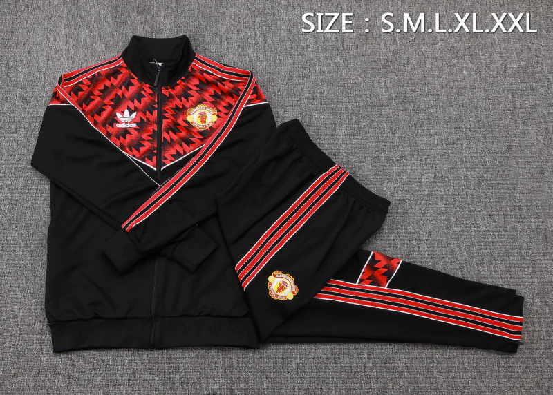 Manchester United Chandal Conjunto 2025 2026 Negro | PTDHMALL