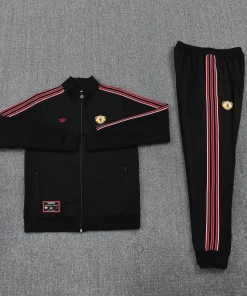 Manchester United Chandal Conjunto 2025 2026 Negro | PTDHMALL
