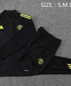 Manchester United Chandal Conjunto 2025 2026 Negro | PTDHMALL