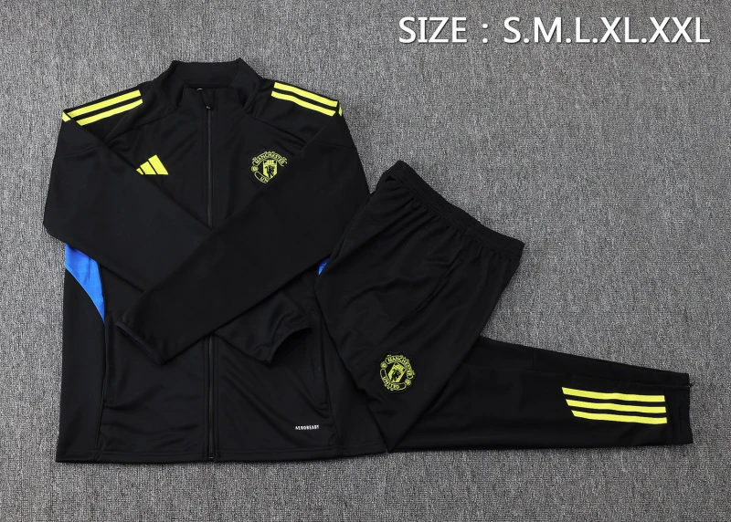 Manchester United Chandal Conjunto 2025 2026 Negro | PTDHMALL