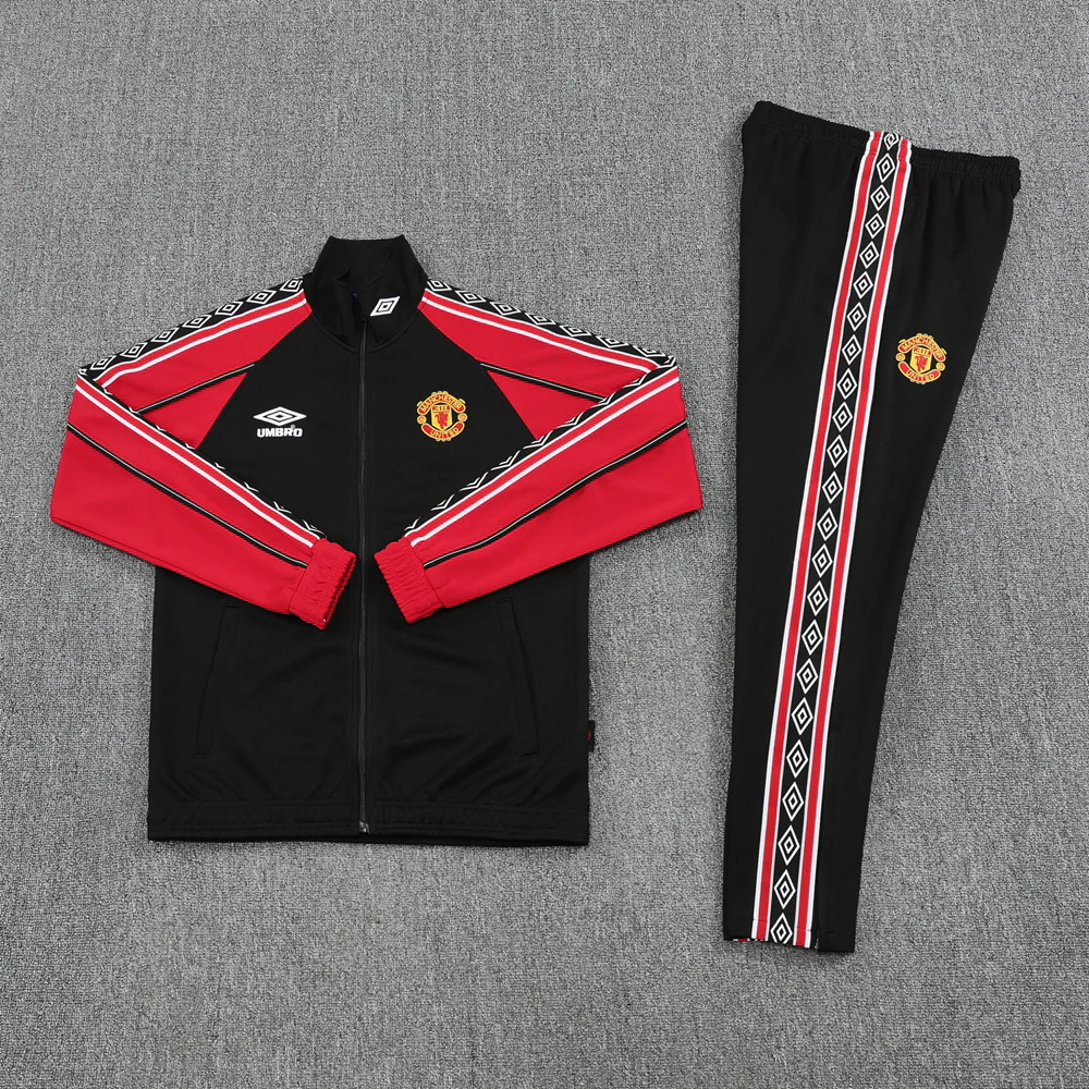 Manchester United Chandal Conjunto 2025 2026 Negro | PTDHMALL