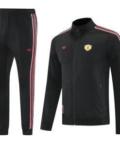 Manchester United Chandal Conjunto 2025 2026 Negro | PTDHMALL