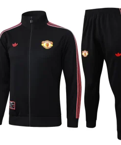 Manchester United Chandal Conjunto 2025 2026 Negro | PTDHMALL
