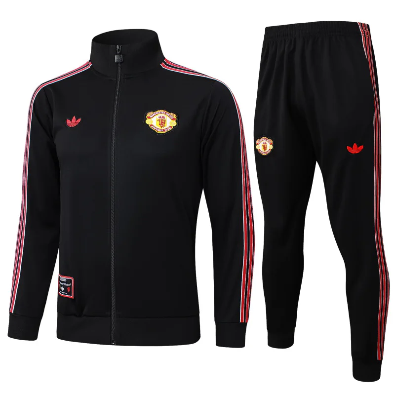 Manchester United Chandal Conjunto 2025 2026 Negro | PTDHMALL