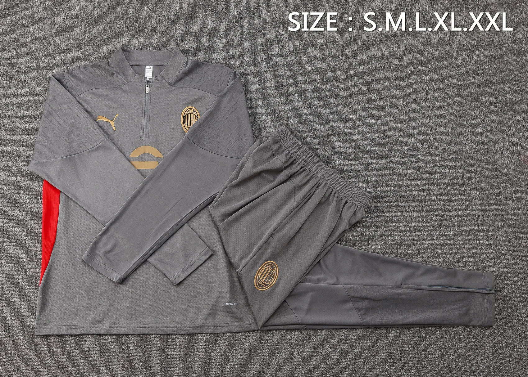 AC Milan Chandal Conjunto 2024 2025 Gris - Chandal Ac Milan 2026 | PTDHMALL