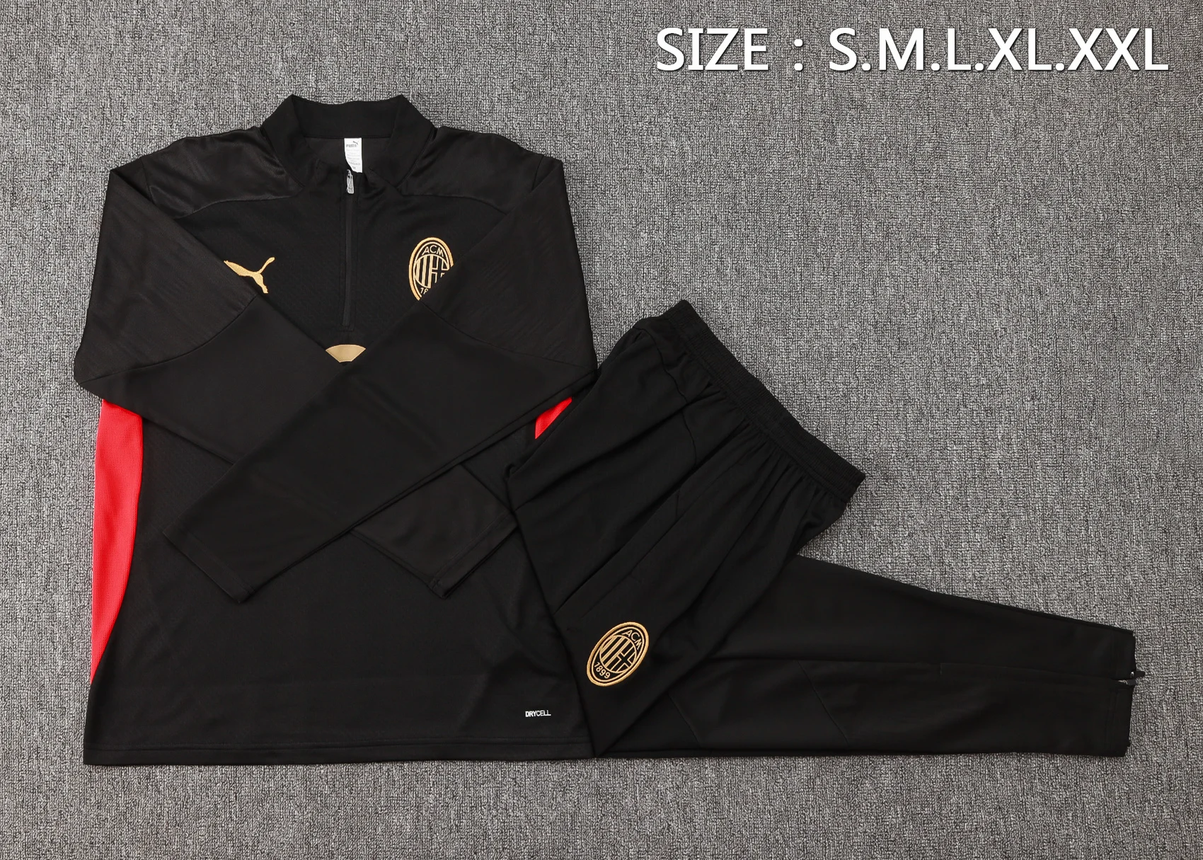 AC Milan Chandal Camiseta 2024 2025 Negra - Chandal Ac Milan 2026 | PTDHMALL
