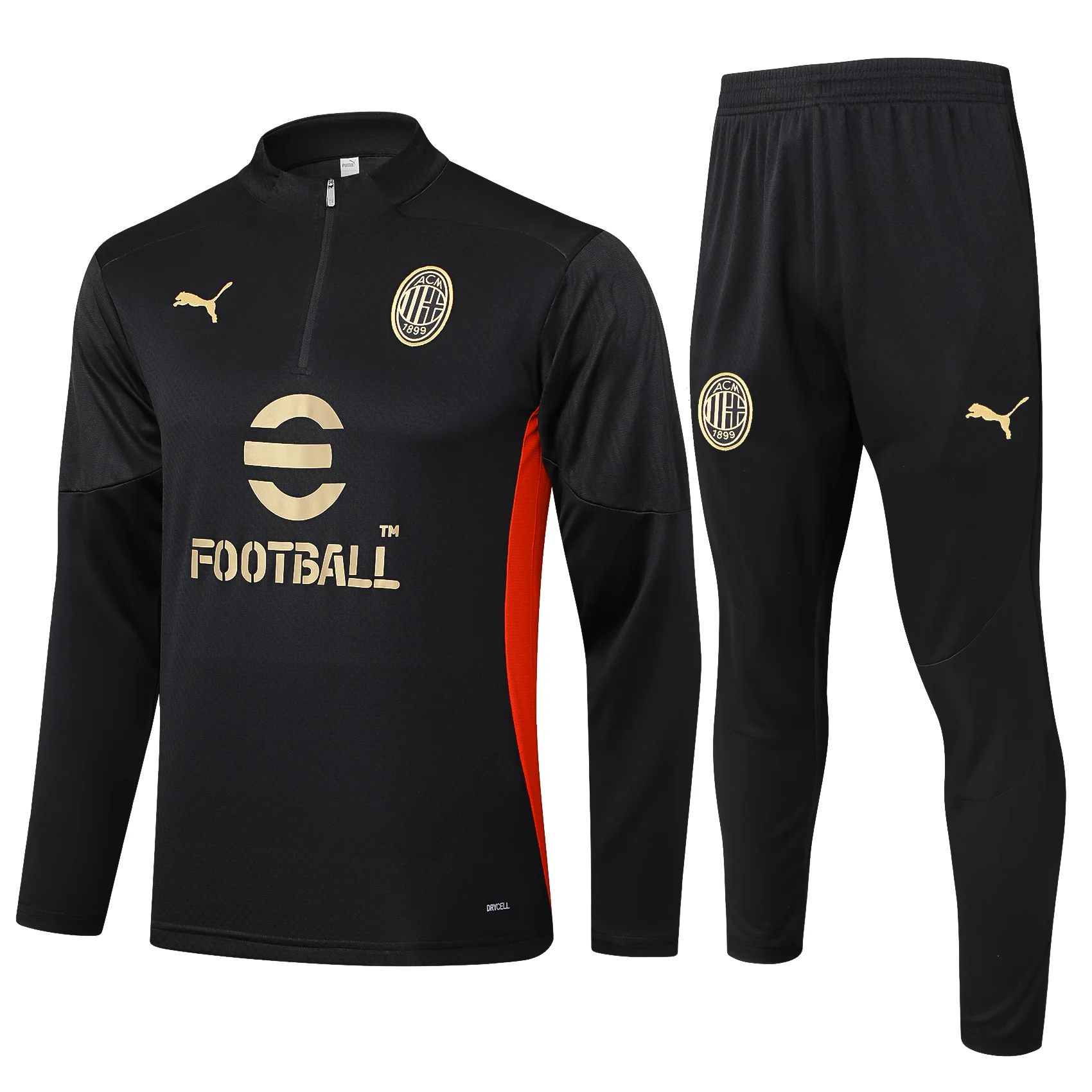 AC Milan Chandal Camiseta 2024 2025 Negra - Chandal Ac Milan 2026 | PTDHMALL