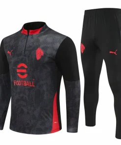 AC Milan Chandal Conjunto 2025 2026 Negro - Chandal Ac Milan 2026 | PTDHMALL