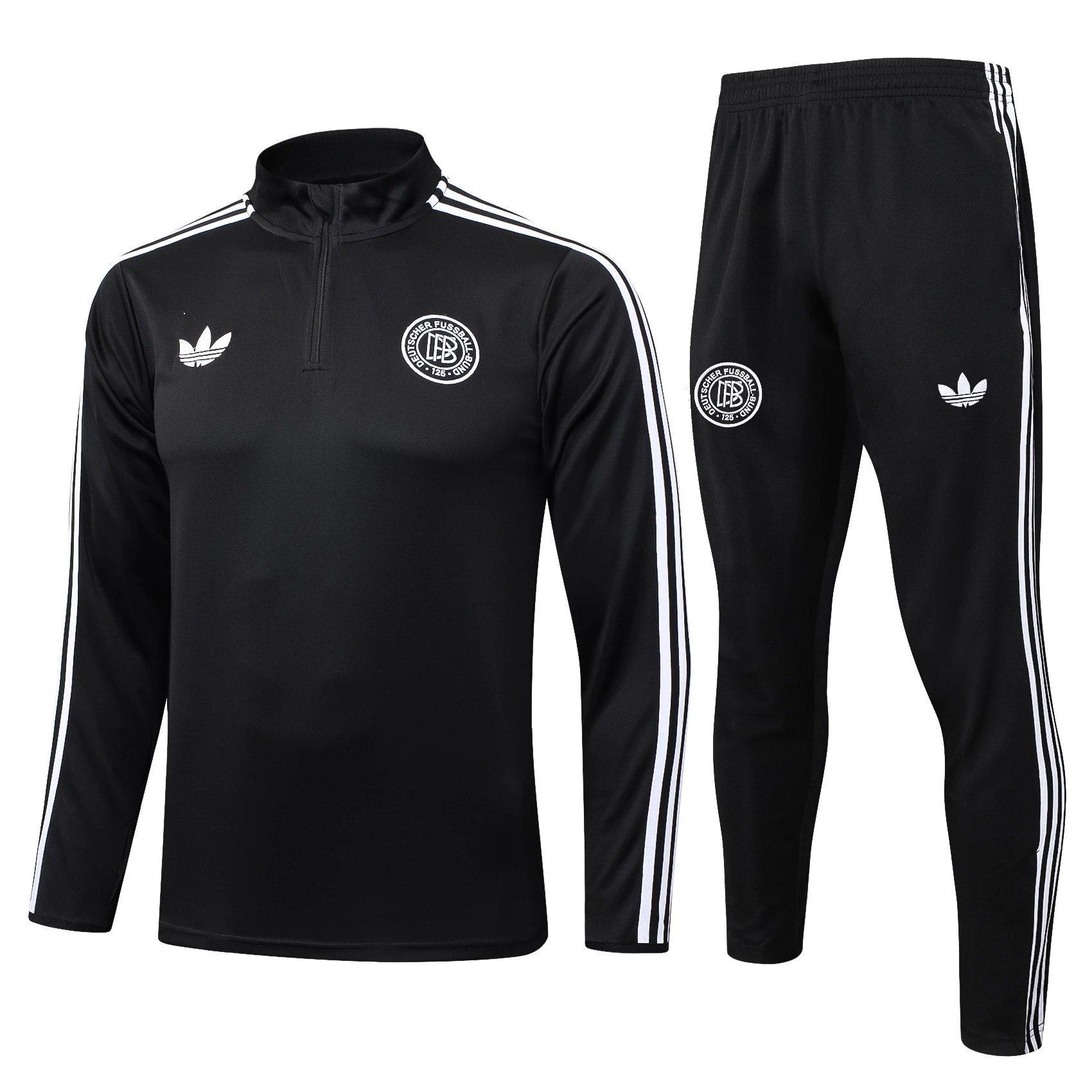 Alemania Chandal Conjunto 2025 Negro | PTDHMALL