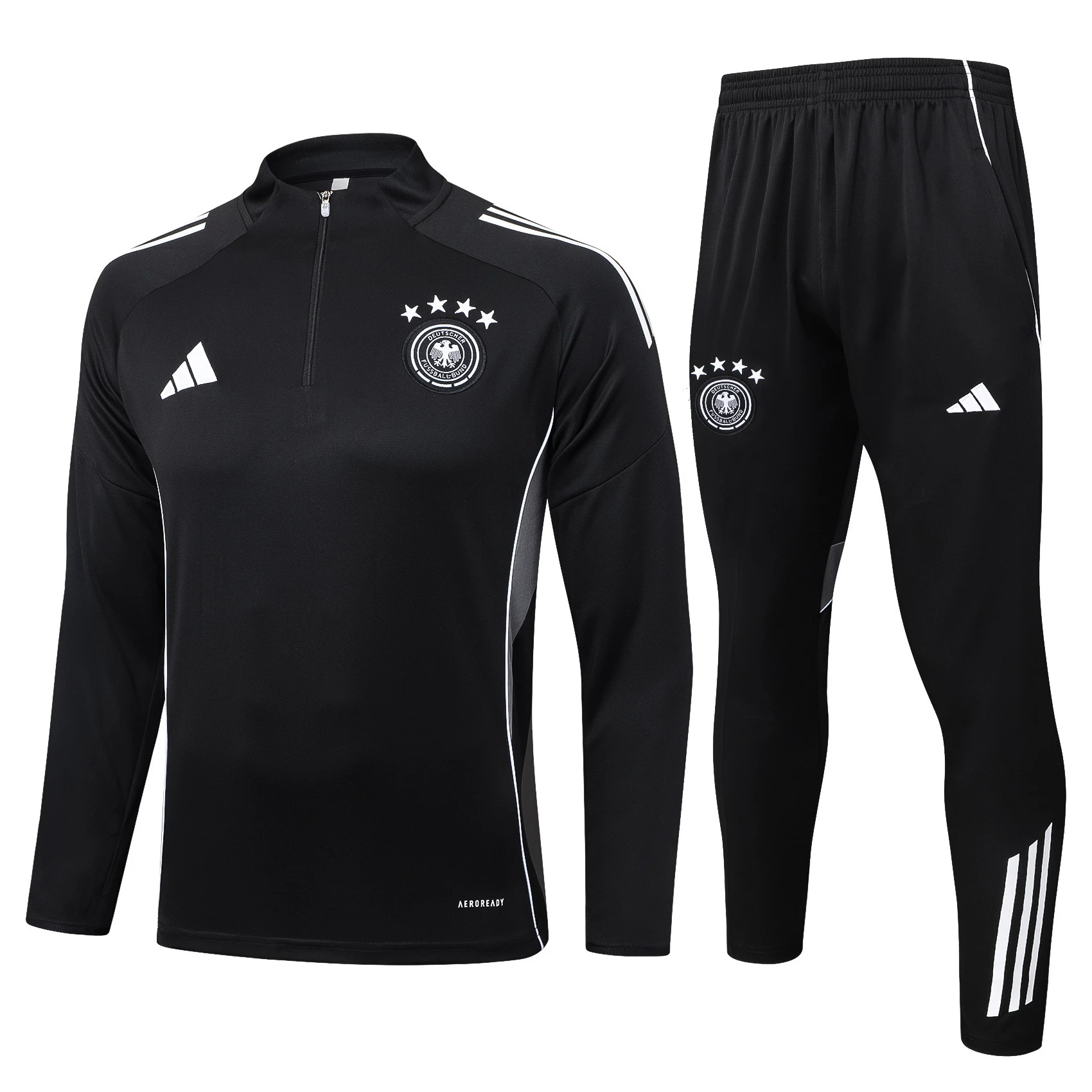 Alemania Chandal Conjunto 2025 Negro | PTDHMALL