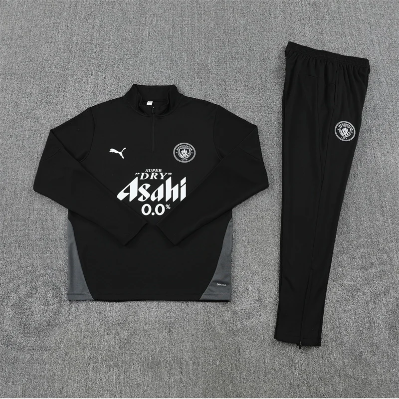 Manchester City Chandal Conjunto 2025 2026 Negro | PTDHMALL