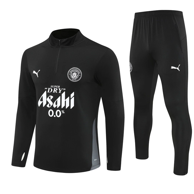 Manchester City Chandal Conjunto 2025 2026 Negro | PTDHMALL