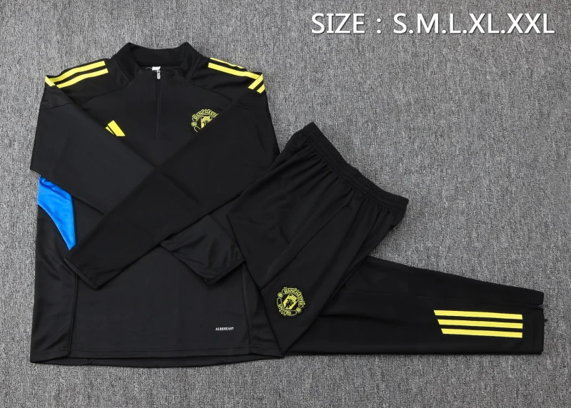 Manchester United Chandal Conjunto 2025 2026 Negro | PTDHMALL