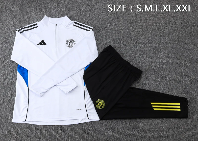 Manchester United Chandal Conjunto 2025 2026 Blanco | PTDHMALL